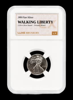 1/10 oz Walking Liberty Silver Round